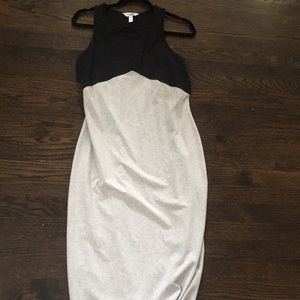 Athleta raceback t shirt maxi dress size M